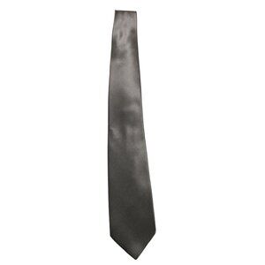 Brioni 100% Silk Tie in Silver Black
